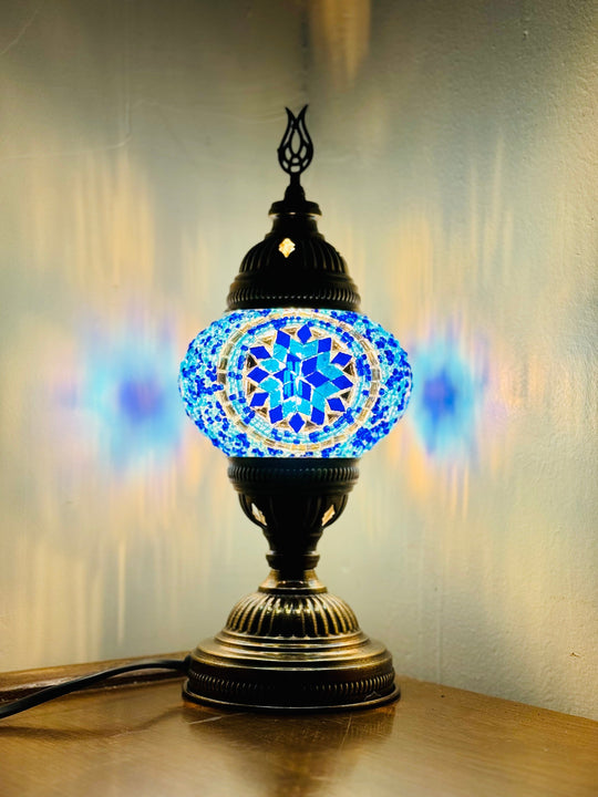 8 Colors | Turkish mosaic table lamp.