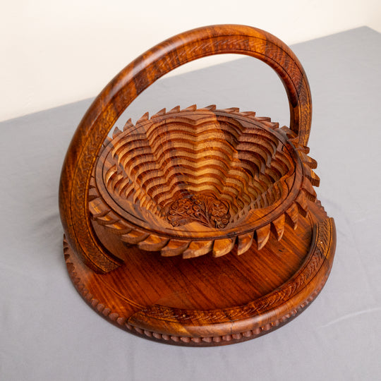 Handmade collapsible baskets