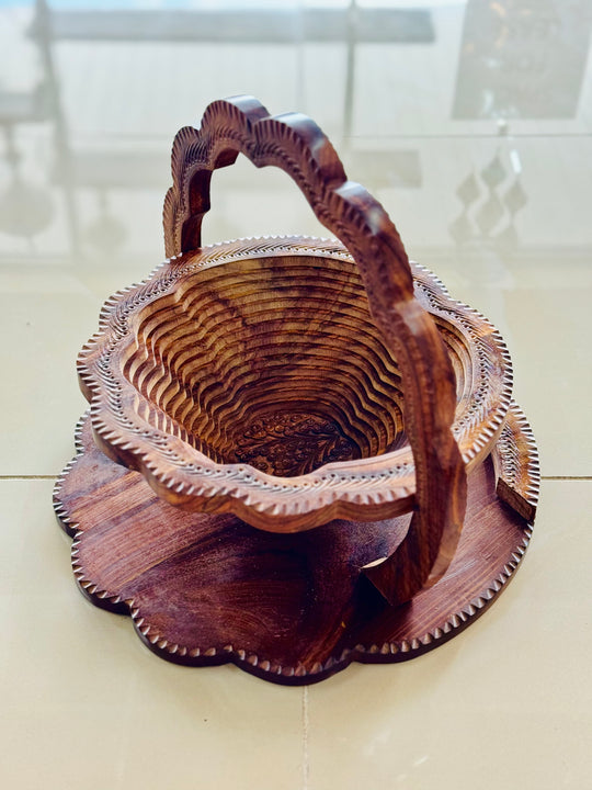 Handmade collapsible baskets