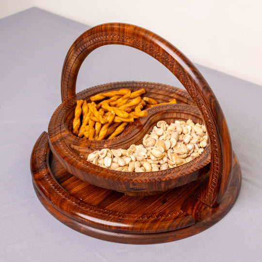 Handmade collapsible baskets