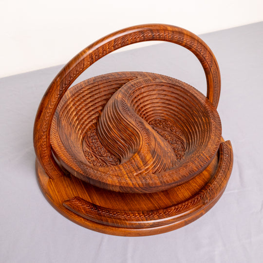 Handmade collapsible baskets