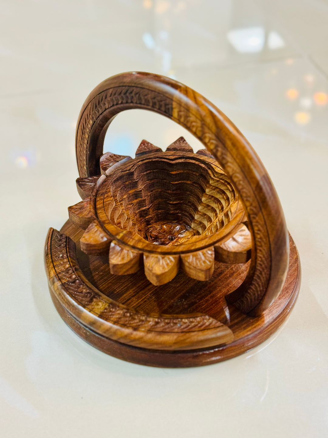 Handmade collapsible baskets