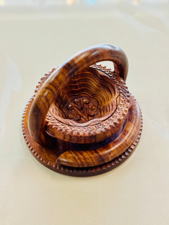 Handmade collapsible baskets