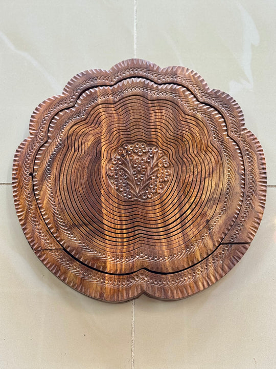 Handmade collapsible baskets