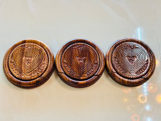 Handmade collapsible baskets