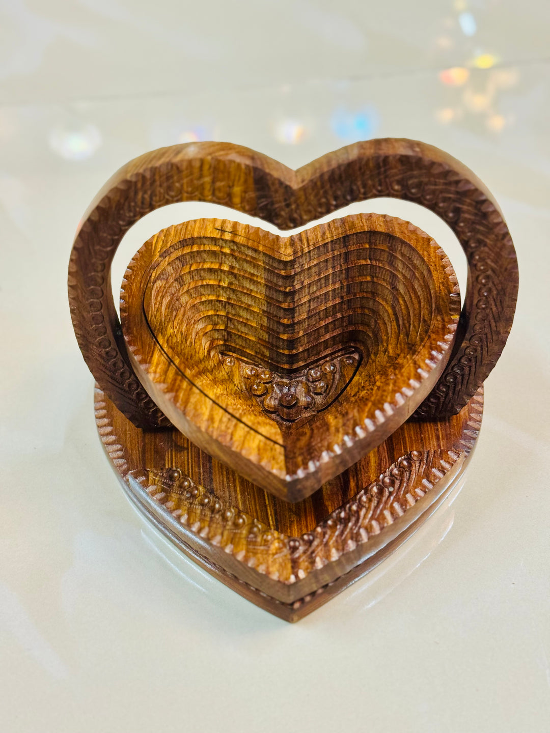 Handmade collapsible baskets