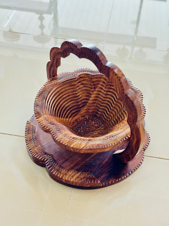 Handmade collapsible baskets