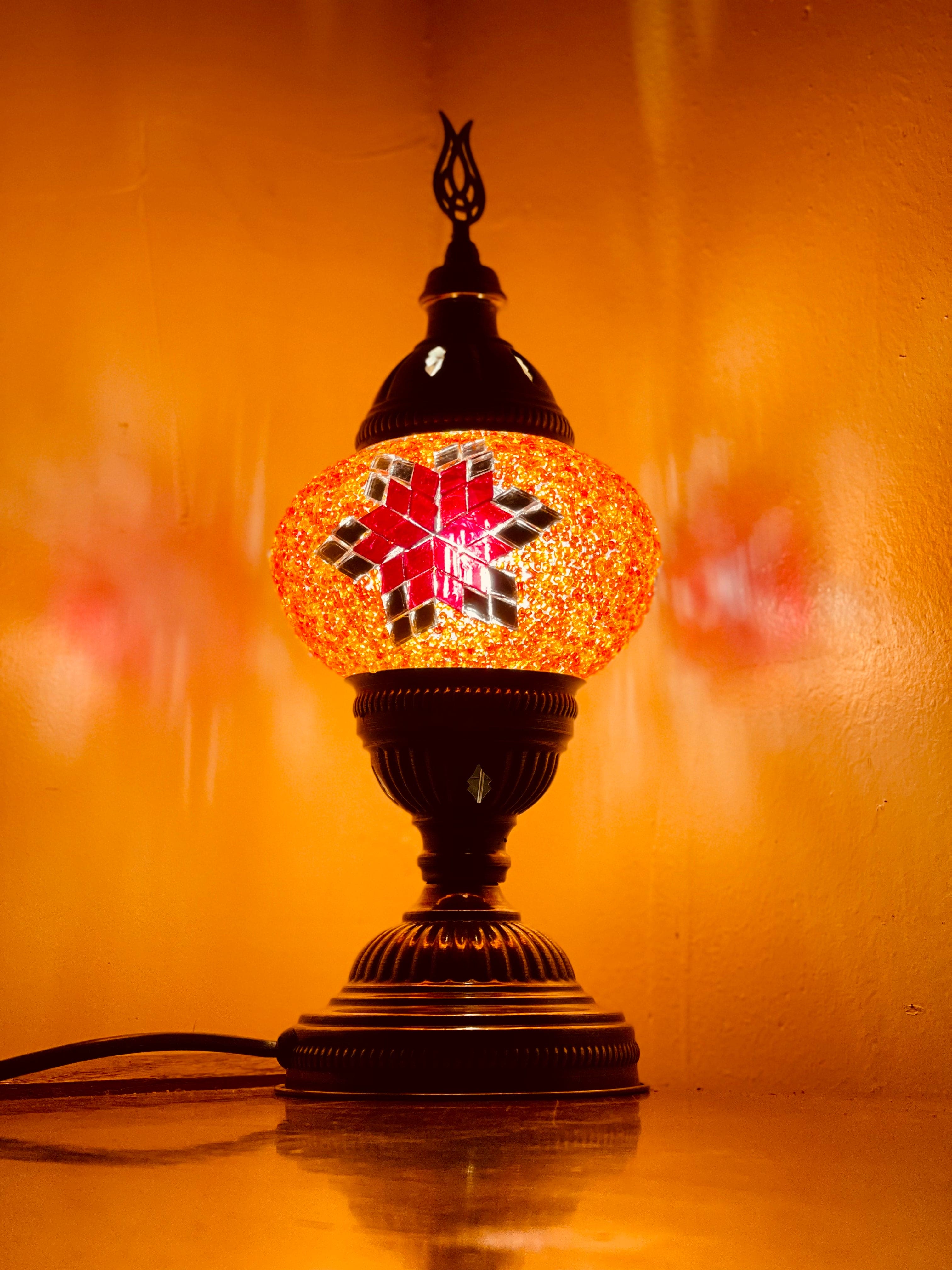 Turkish top table lamp