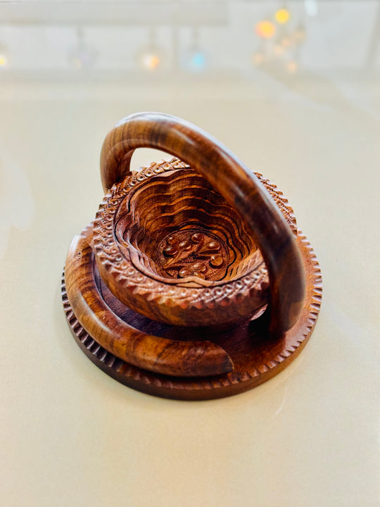 Handmade collapsible baskets