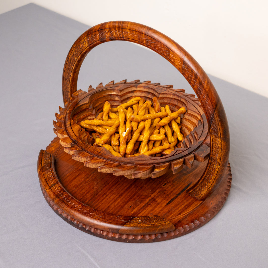 Handmade collapsible baskets