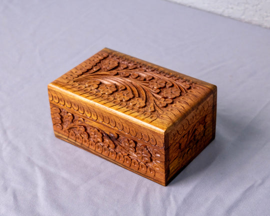 Handmade Secret lock Jewelry Box