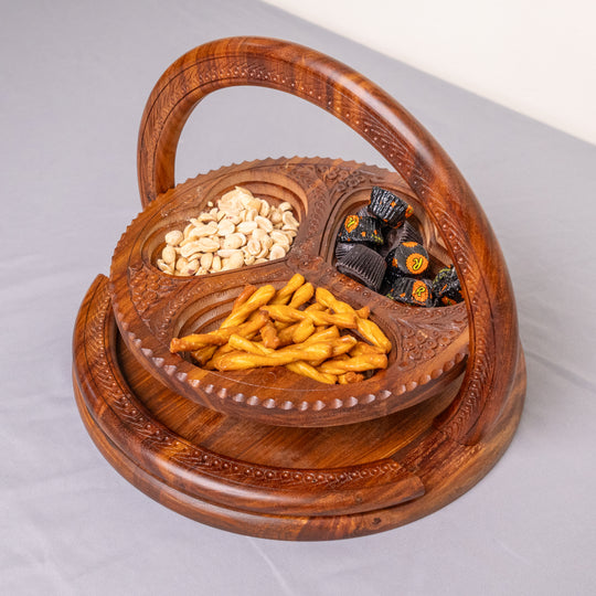 Handmade collapsible baskets