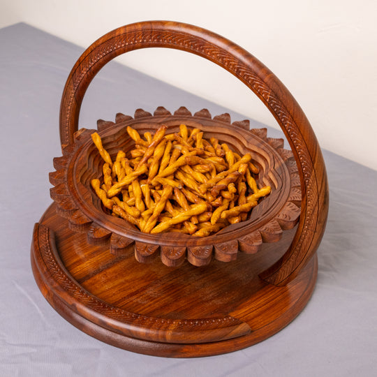 Handmade collapsible baskets