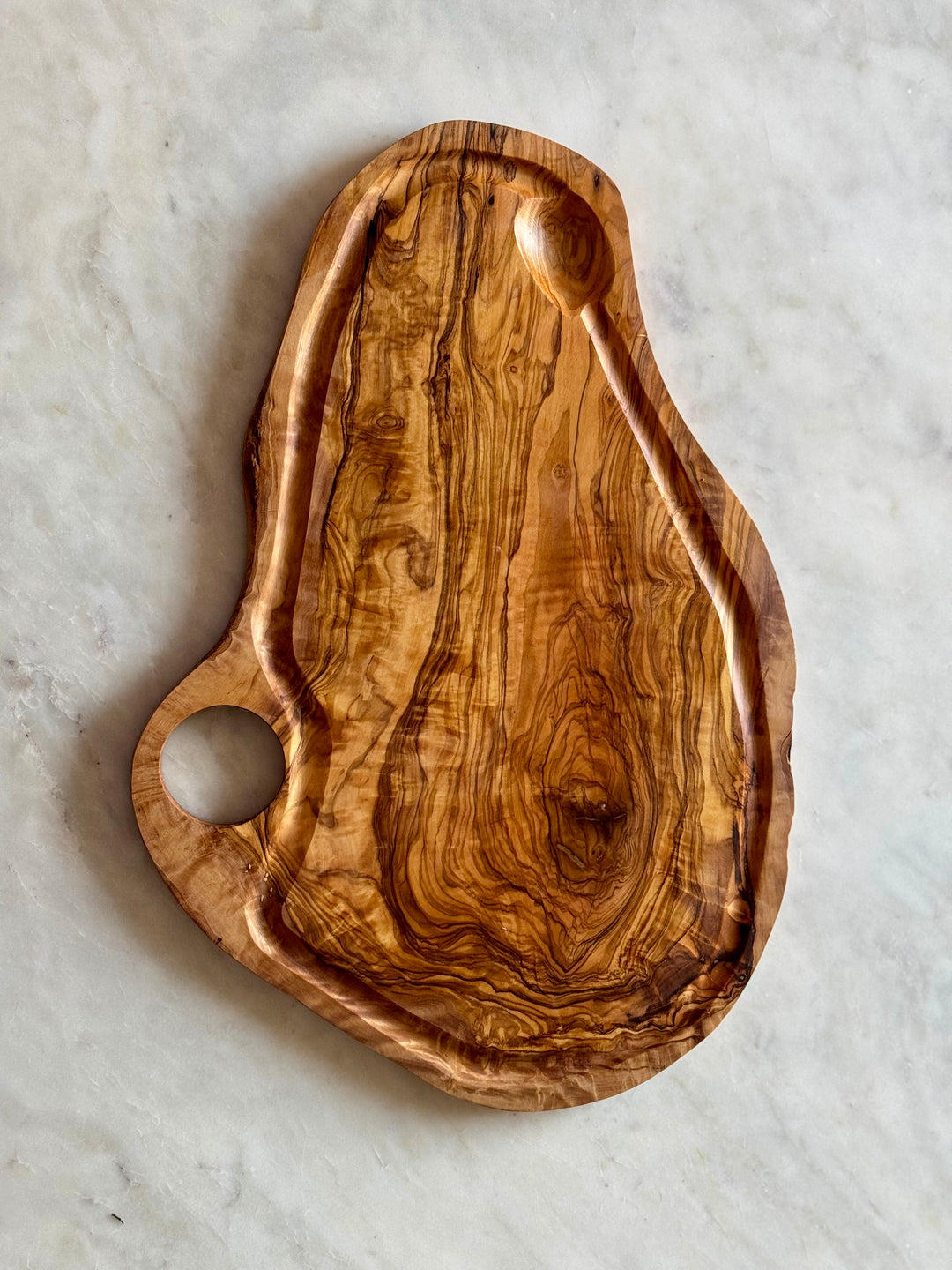 Handcrafted Olive Wood Cutting Board - 3 sizes