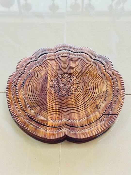 Handmade collapsible baskets