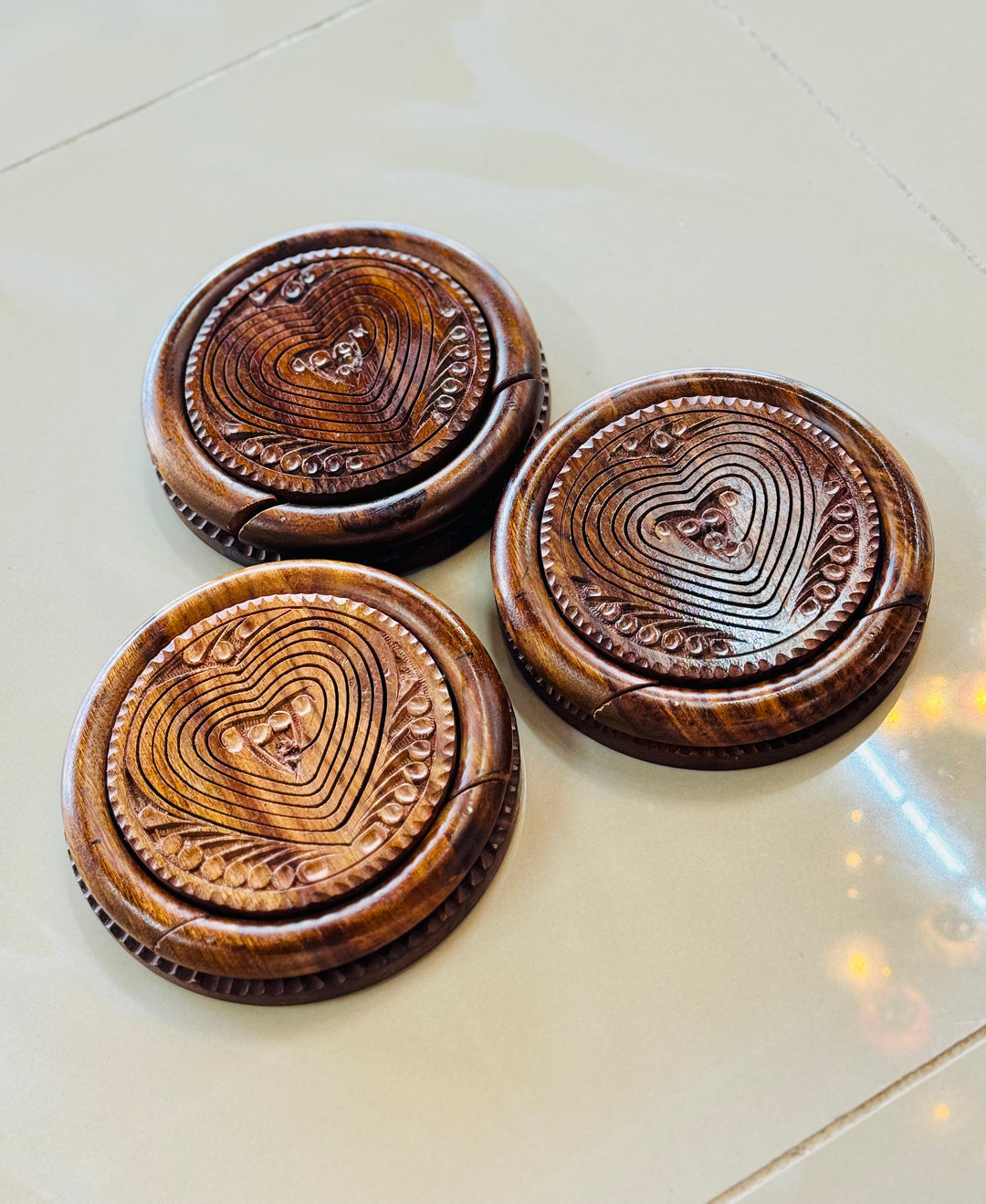 Handmade collapsible baskets