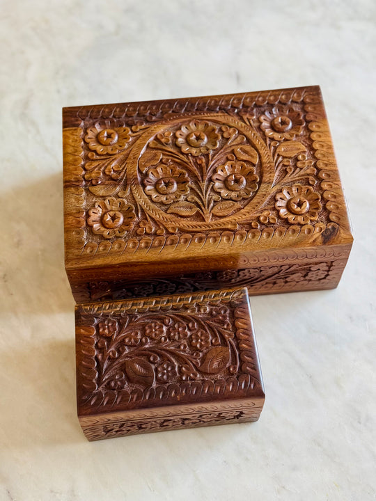 Handmade Secret lock Jewelry Box