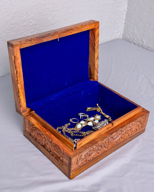 Handmade Secret lock Jewelry Box