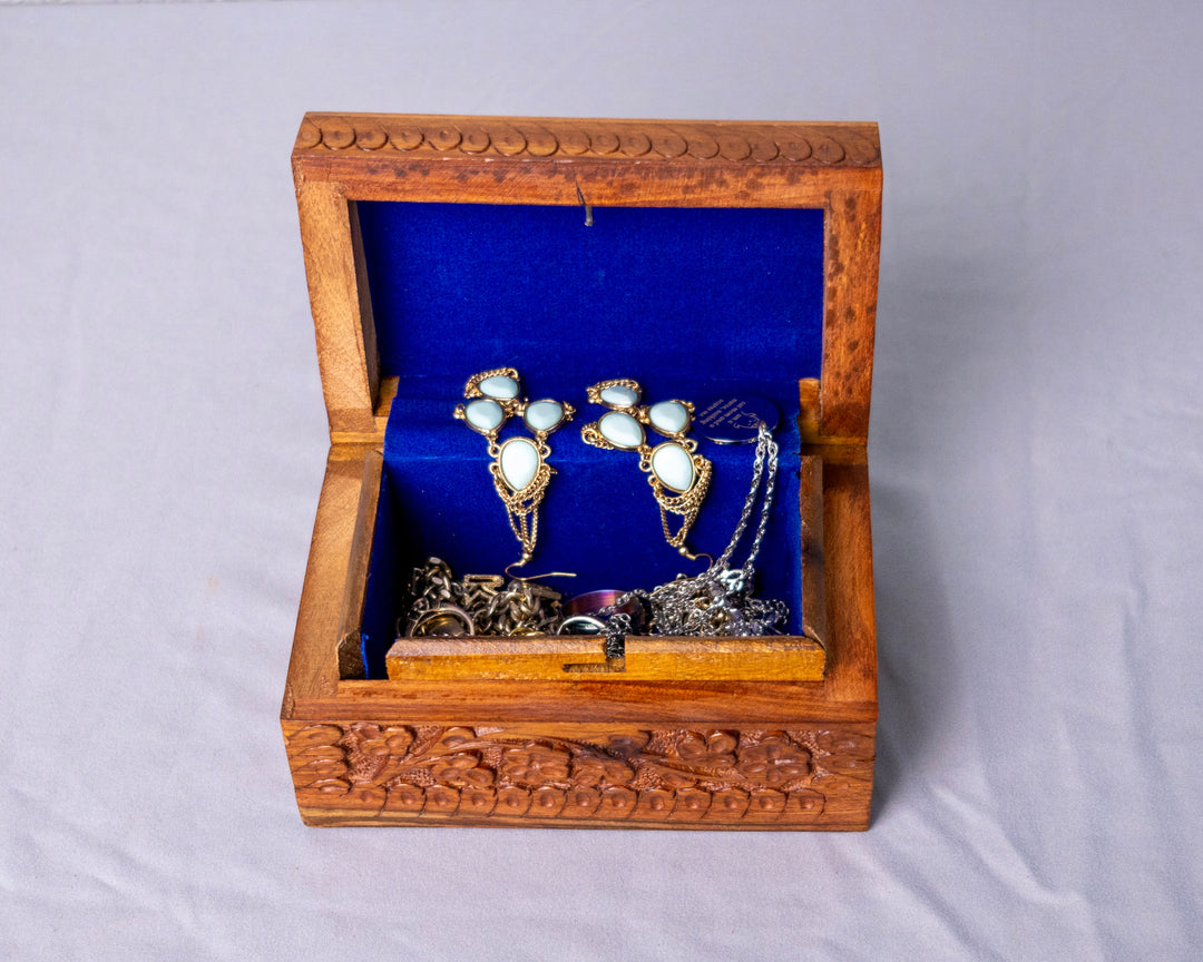 Handmade Secret lock Jewelry Box