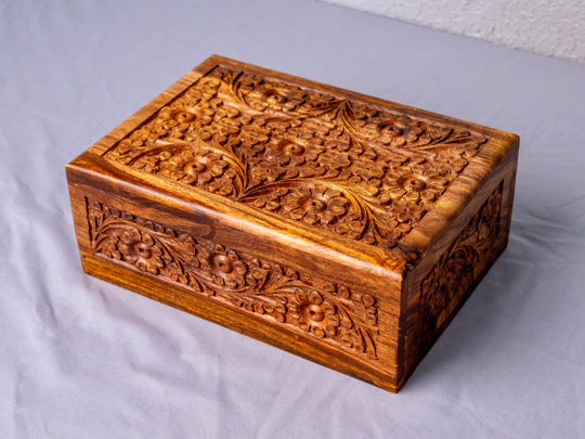 Handmade Secret lock Jewelry Box
