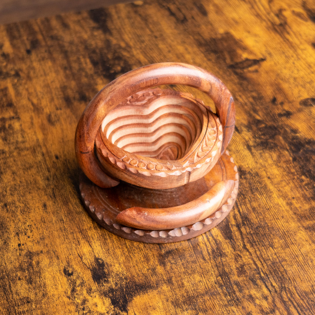 Handmade collapsible baskets