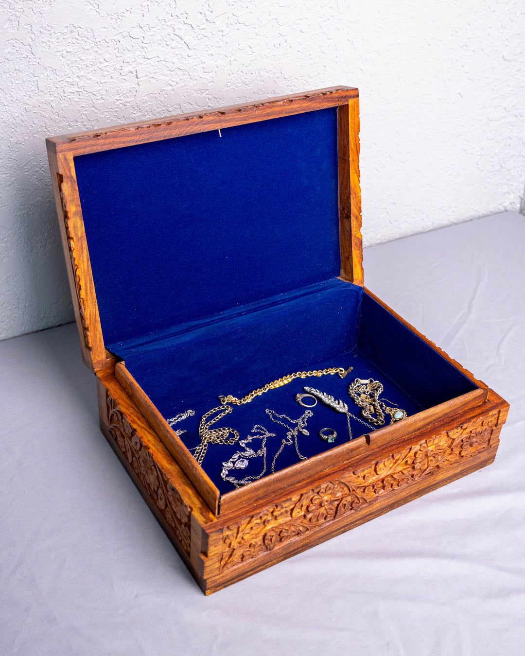 Handmade Secret lock Jewelry Box