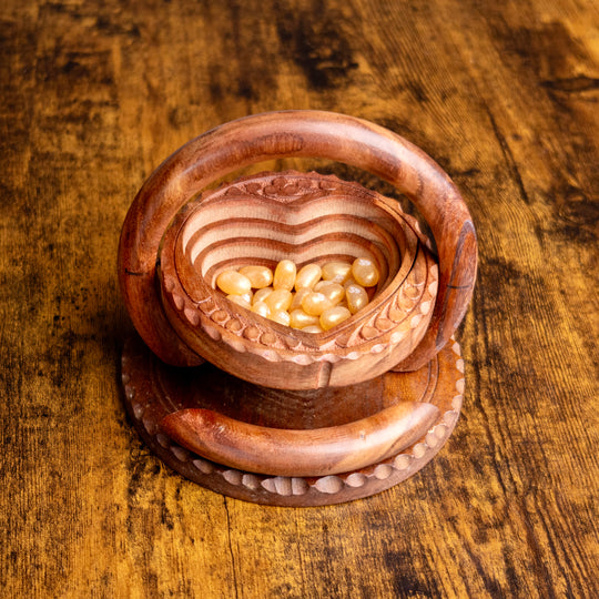 Handmade collapsible baskets