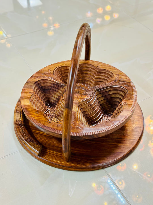 Handmade collapsible baskets