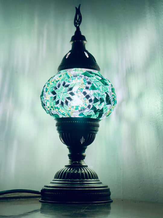 8 Colors | Turkish mosaic table lamp.