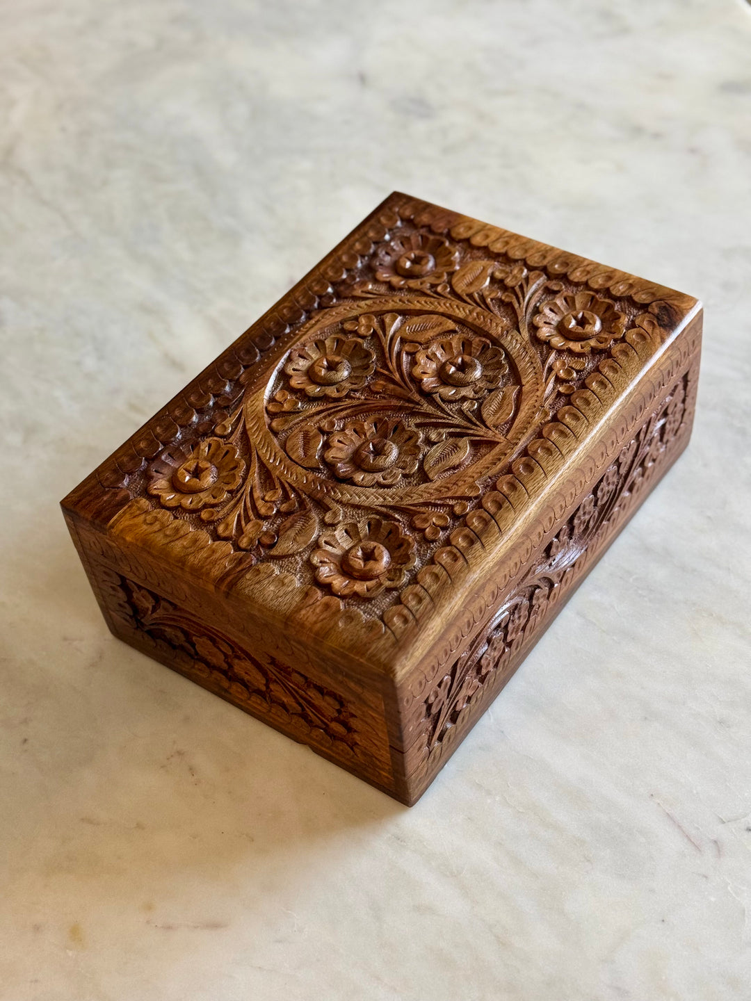 Handmade Secret lock Jewelry Box