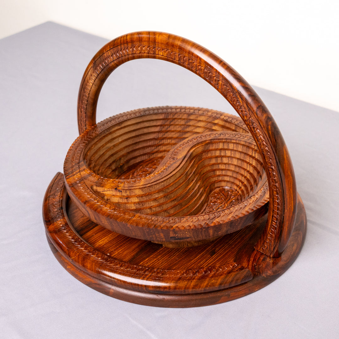 Handmade collapsible baskets