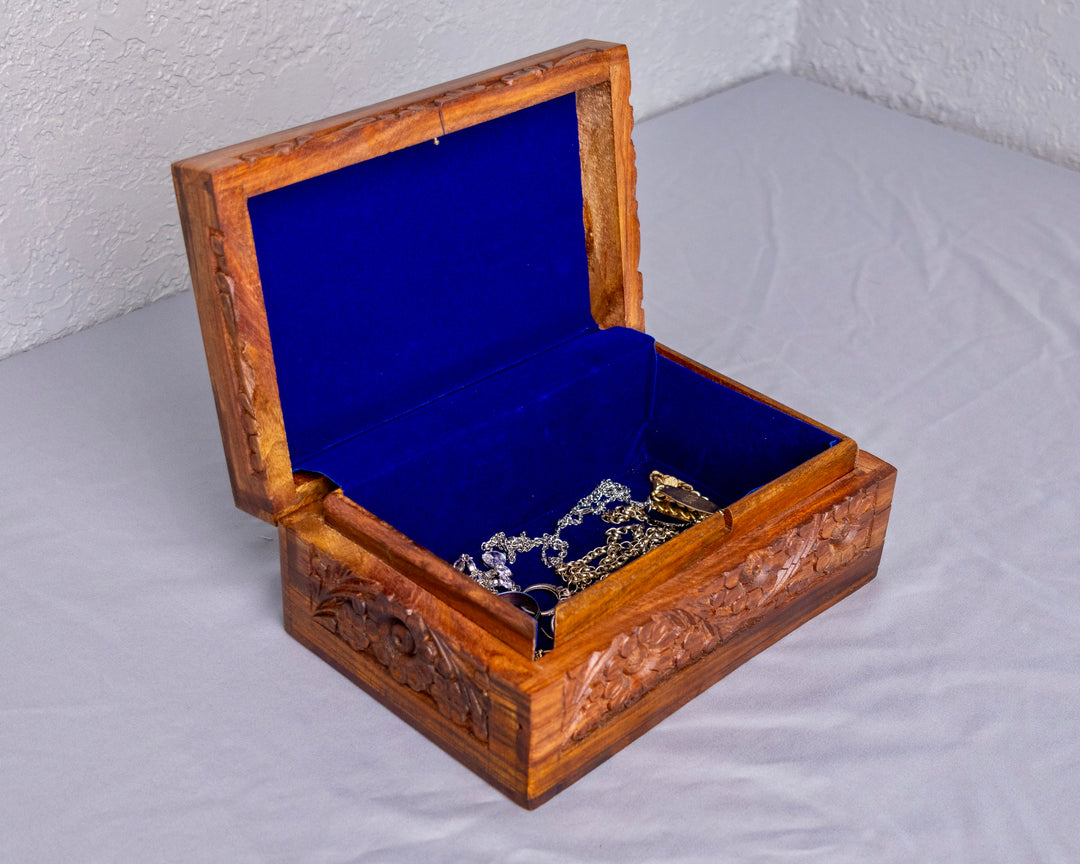 Handmade Secret lock Jewelry Box