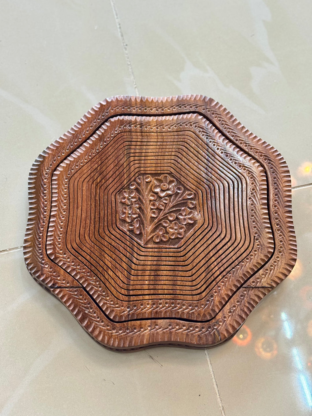 Handmade collapsible baskets