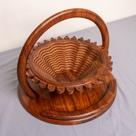 Handmade collapsible baskets