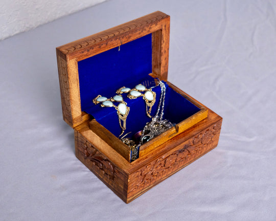 Handmade Secret lock Jewelry Box
