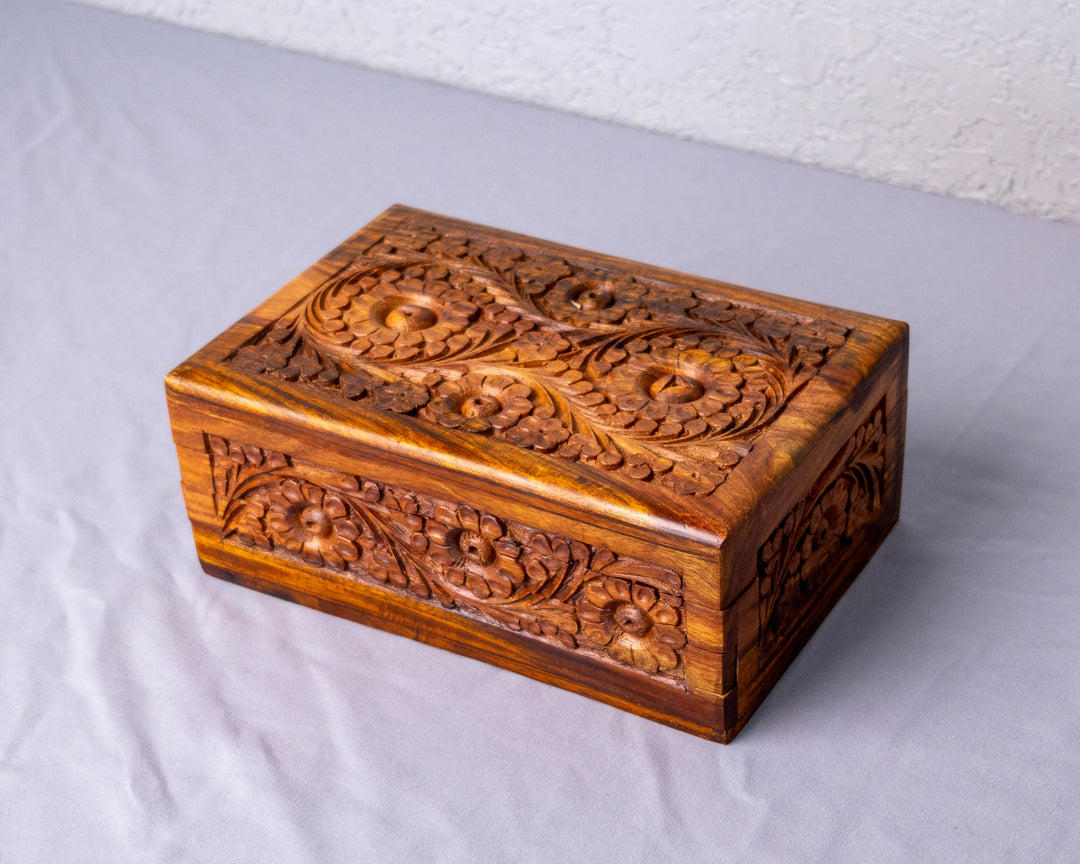 Handmade Secret lock Jewelry Box