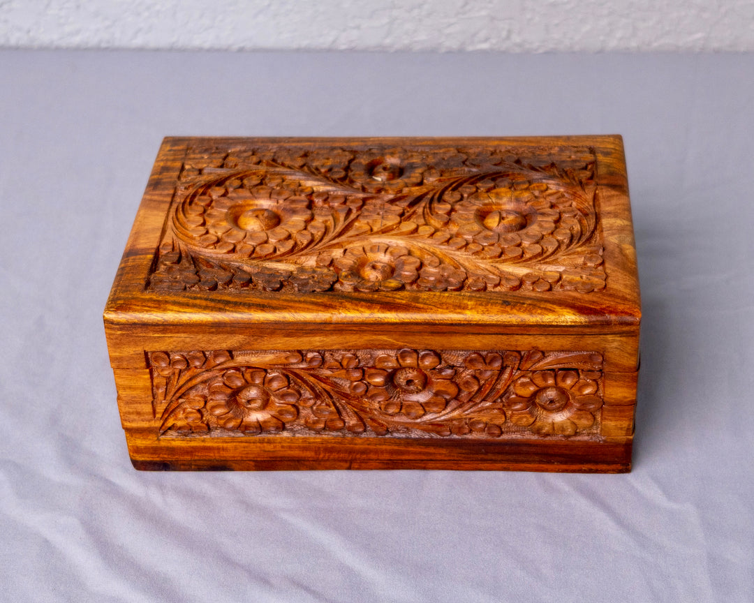 Handmade Secret lock Jewelry Box