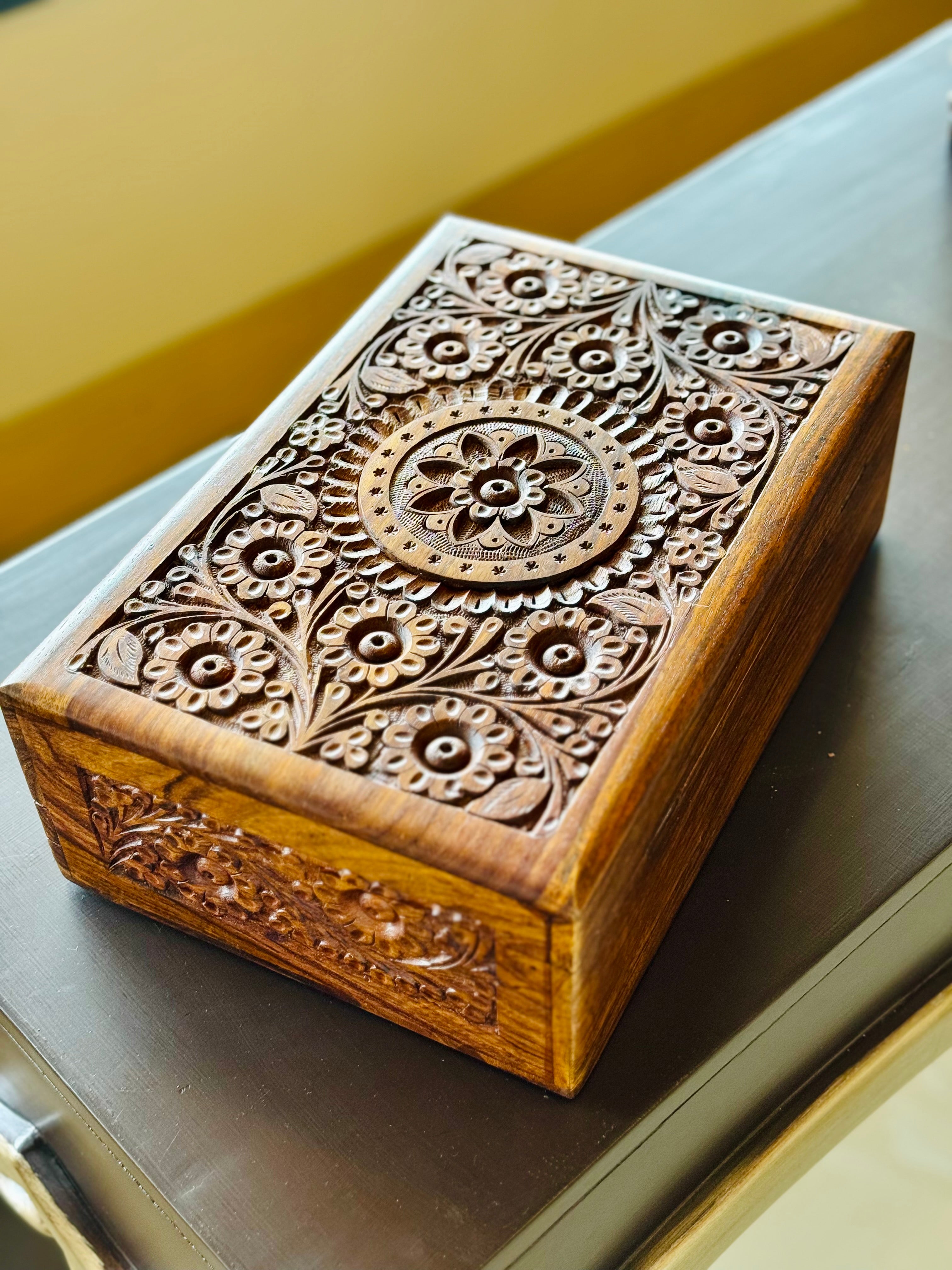 Handmade Secret lock Jewelry Box – More4decor