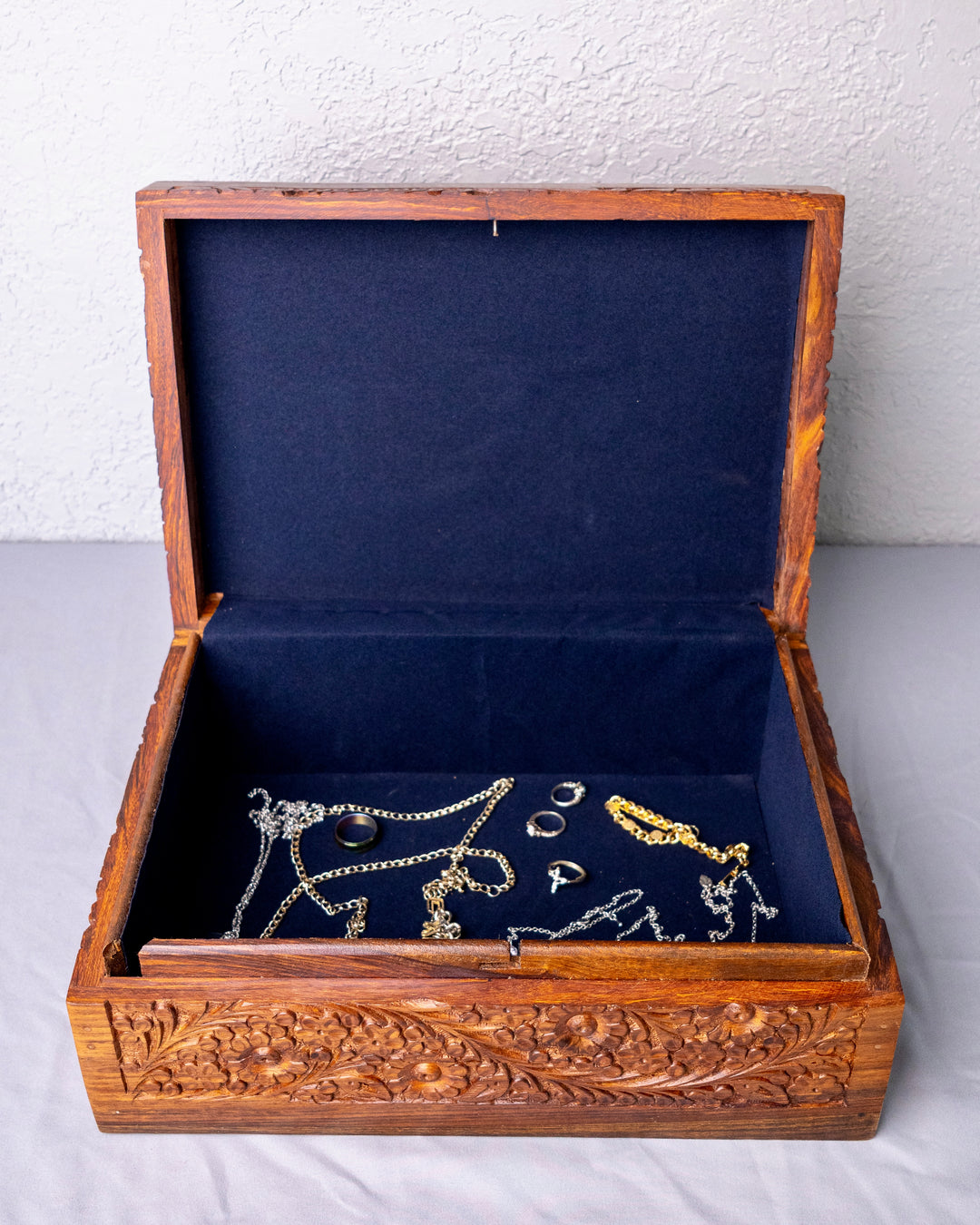 Handmade Secret lock Jewelry Box