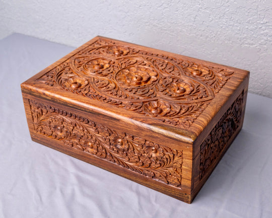 Handmade Secret lock Jewelry Box