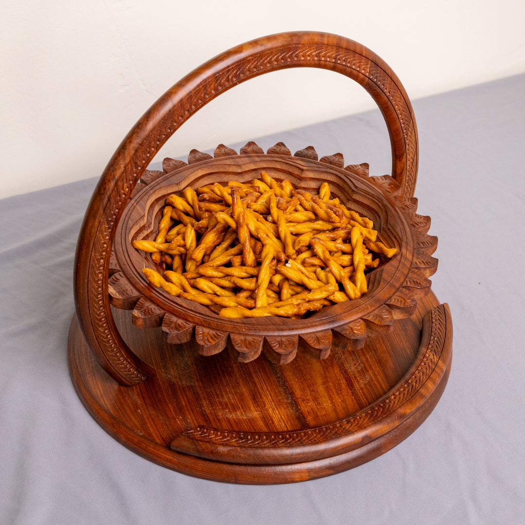 Handmade collapsible baskets