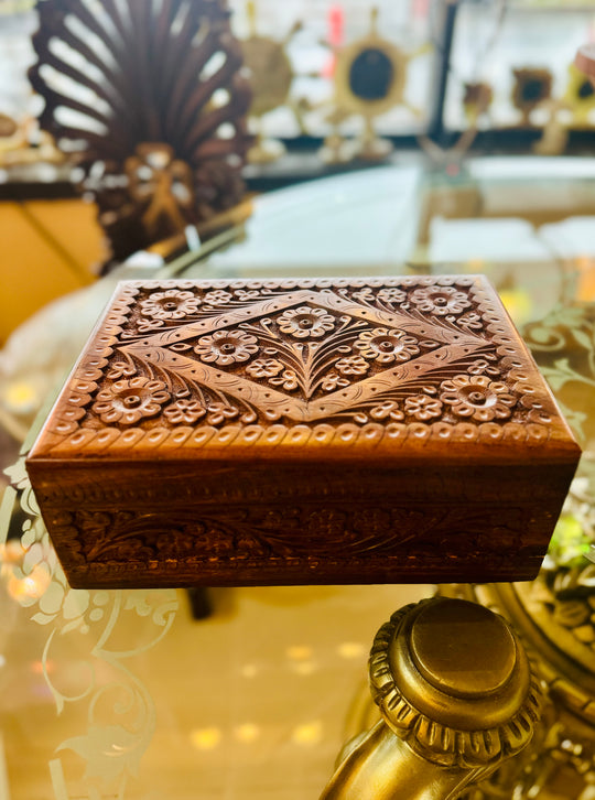 Handmade Secret lock Jewelry Box
