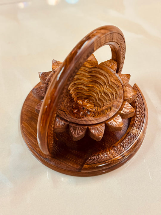 Handmade collapsible baskets