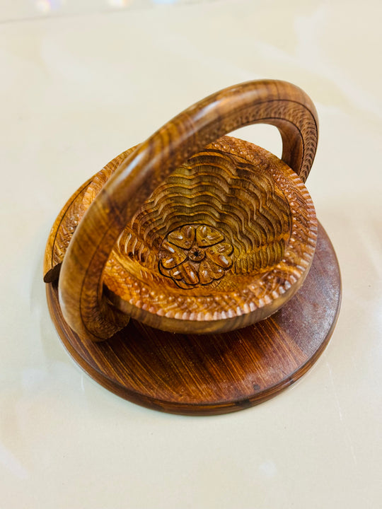 Handmade collapsible baskets