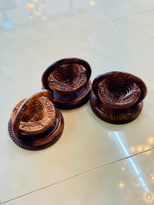 Handmade collapsible baskets