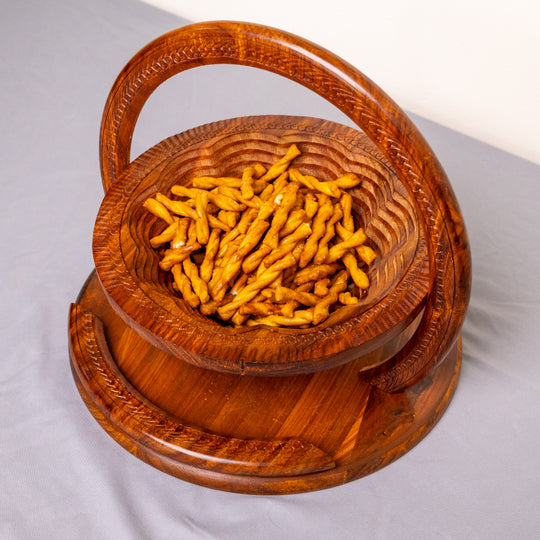 Handmade collapsible baskets