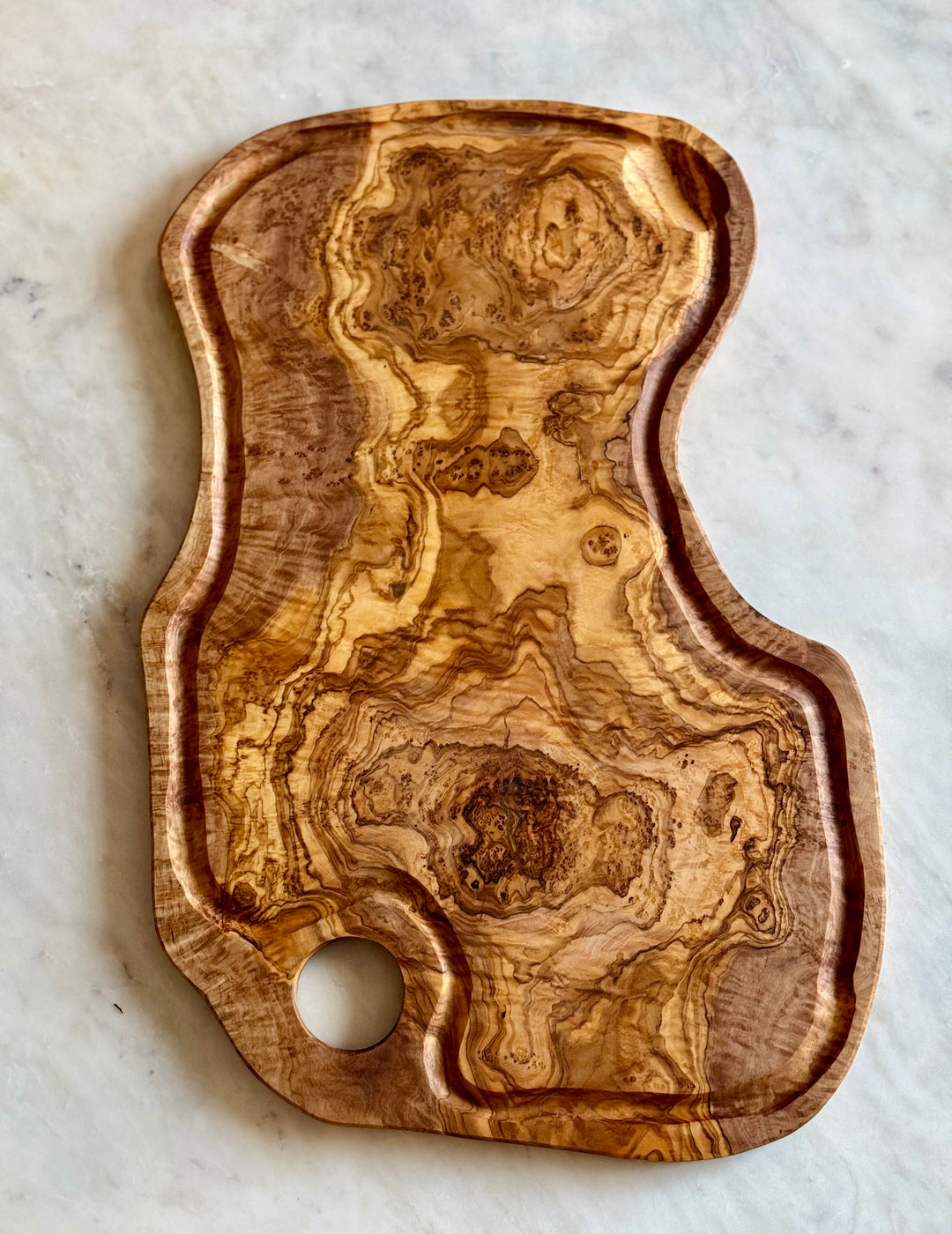 Handcrafted Olive Wood Cutting Board - 3 sizes