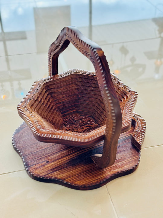 Handmade collapsible baskets