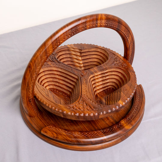 Handmade collapsible baskets