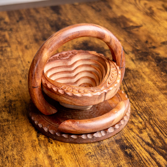 Handmade collapsible baskets